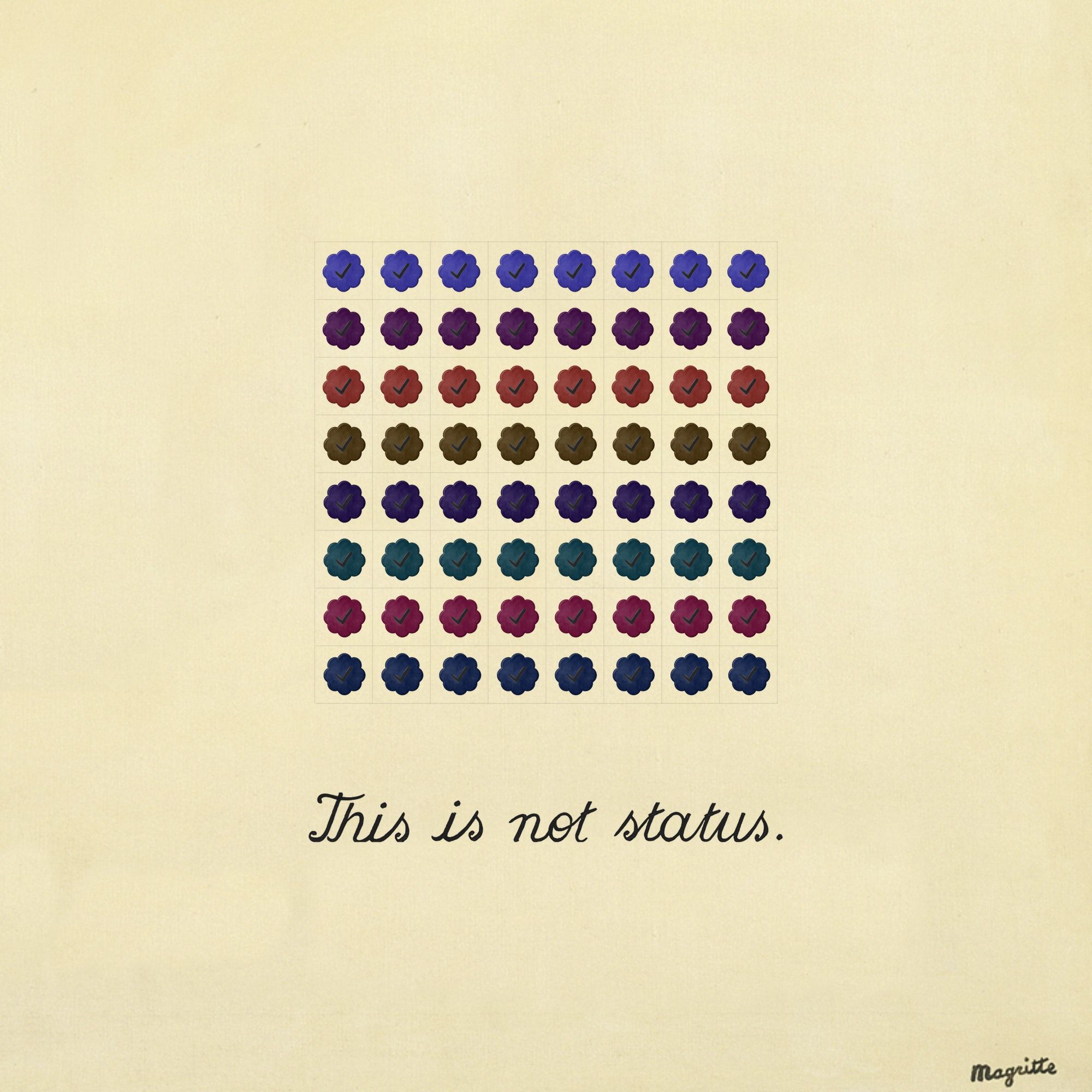 Magritte Checks #1218